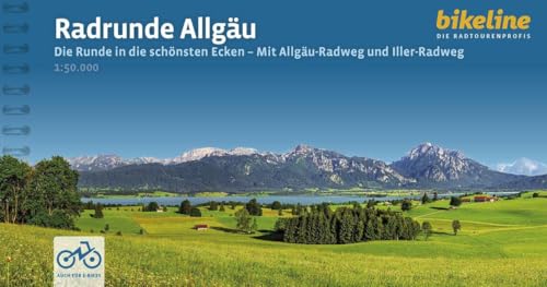 RadRunde Allgäu: Die Runde in die schönsten Ecken - Mit Allgäu-Radweg und Iller-Radweg, 1:50.000, 628 km, GPS-Tracks Download, LiveUpdate (Bikeline Radtourenbücher) von Esterbauer