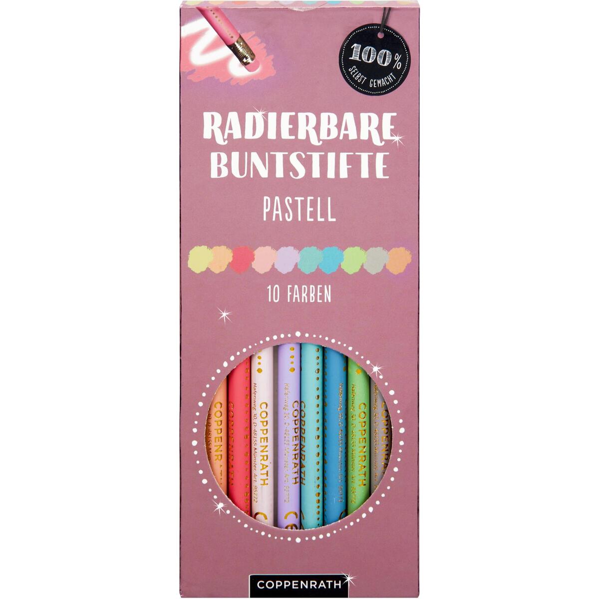 Radierbare Buntstifte Pastell Radierbare Buntstifte Pastell von Coppenrath