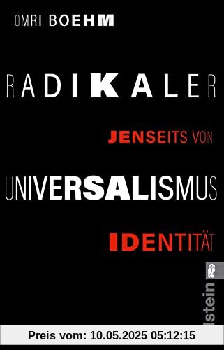 Radikaler Universalismus: Jenseits von Identität | Universalismus als rettende Alternative