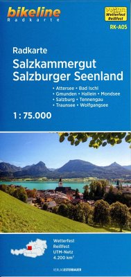 Radkarte Salzkammergut - Salzburger Seenland (RK-A05) von Esterbauer