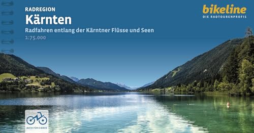 Radregion Kärnten: Radfahren entlang der Kärntner Flüsse und Seen, 1:75.000, 1.000 km, GPS-Tracks Download, LiveUpdate (Bikeline Radtourenbücher)