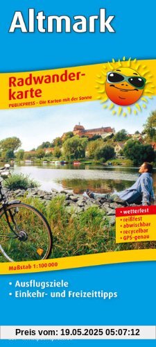 Radwanderkarte Altmark: Mit Ausflugszielen, Einkehr- & Freizeittipps, wetterfest, reißfest, abwischbar, GPS-genau. 1:100000: Mit Ausflugszielen, ... wetterfest, reissfest, abwischbar, GPS-genau Radwanderkarte Altmark: Mit Ausflugszielen, Einkehr- & Freizeittipps, wetterfest, reißfest, abwischbar, GPS-genau. 1:100000: Mit Ausflugszielen, ... wetterfest, reissfest, abwischbar, GPS-genau