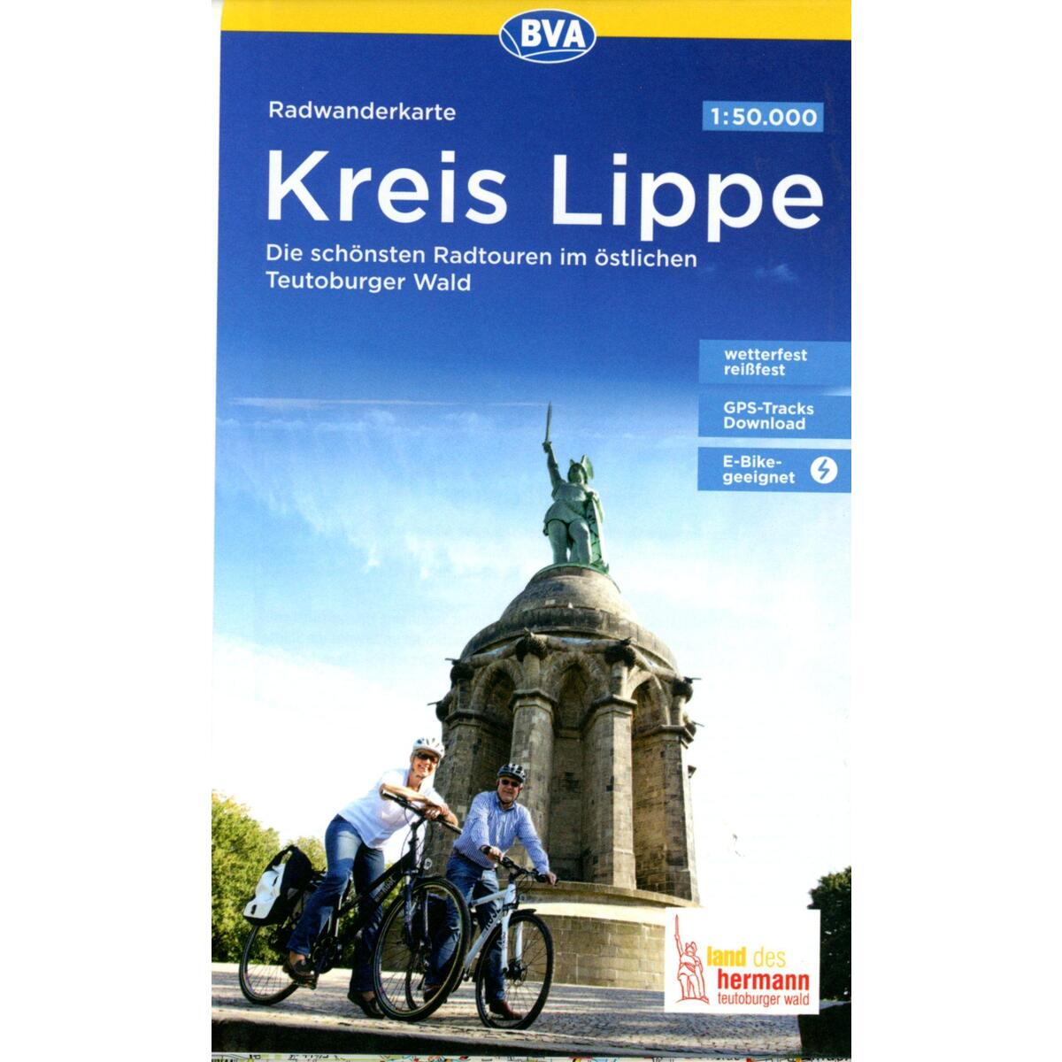 Radwanderkarte BVA Kreis Lippe Die schönsten Radtouren im östlichen Teutoburger ... Radwanderkarte BVA Kreis Lippe Die schönsten Radtouren im östlichen Teutoburger ... von BVA Bielefelder Verlag