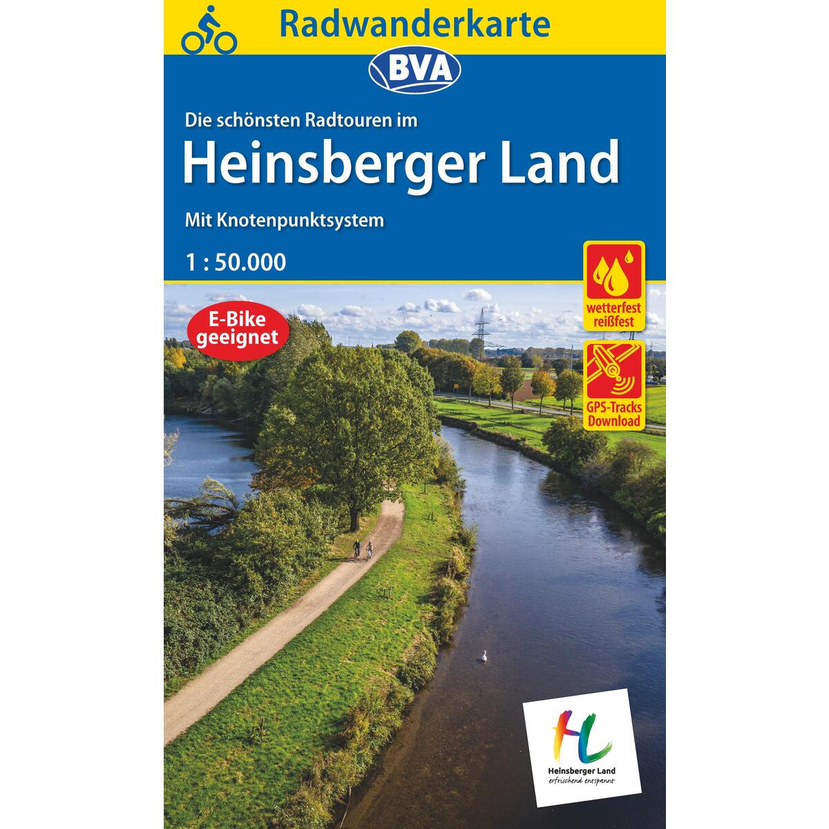 Radwanderkarte BVA Radwandern im Heinsberger Land 1:50.000, reiß- und wetterfest... Radwanderkarte BVA Radwandern im Heinsberger Land 1:50.000, reiß- und wetterfest... von BVA Bielefelder Verlag