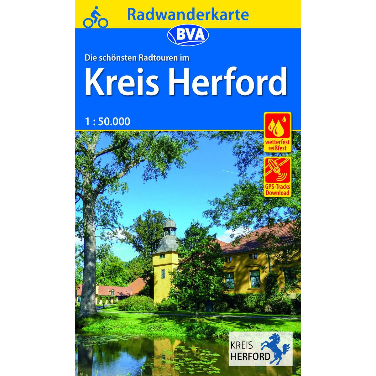 Radwanderkarte BVA Radwandern im Kreis Herford 1:50.000 Radwanderkarte BVA Radwandern im Kreis Herford 1:50.000 von BVA Bielefelder Verlag