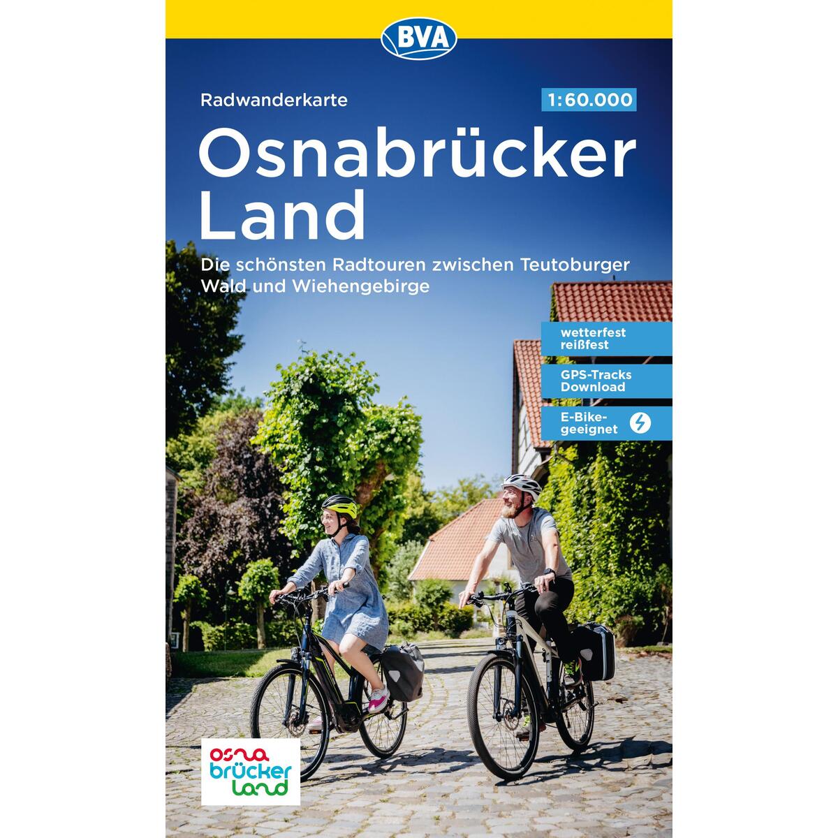 Radwanderkarte BVA Radwandern im Osnabrücker Land 1:60.000, reiß- und wetterfest... Radwanderkarte BVA Radwandern im Osnabrücker Land 1:60.000, reiß- und wetterfest... von BVA Bielefelder Verlag