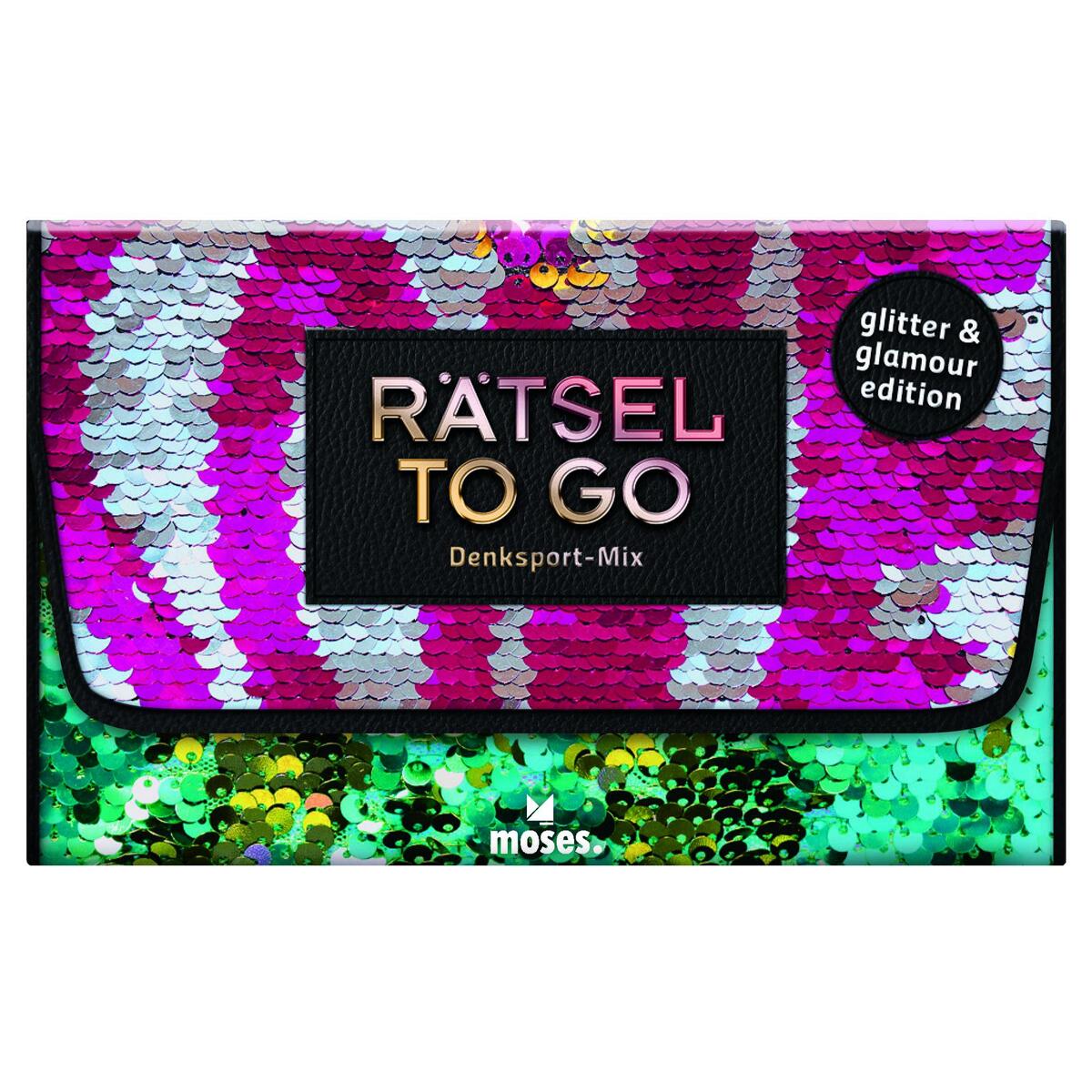 Rätsel to go Denksport-Mix: glitter edition Rätsel to go Denksport-Mix: glitter edition von Moses. Verlag GmbH