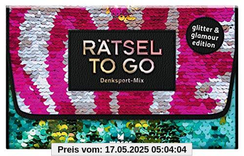 Rätsel to go | Denksport-Mix: glitter und glamour edition | Rätselbuch für unterwegs Rätsel to go | Denksport-Mix: glitter und glamour edition | Rätselbuch für unterwegs