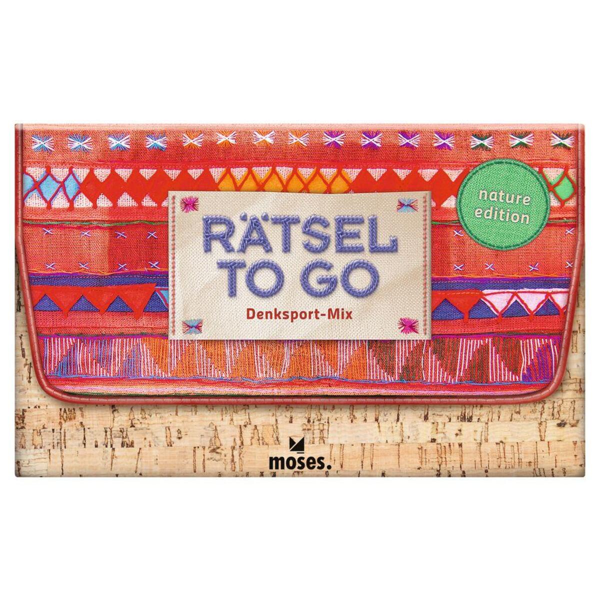Rätsel to go Denksport-Mix: nature edition Rätsel to go Denksport-Mix: nature edition von Moses. Verlag GmbH