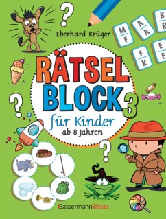 Rätselblock 3 für Kinder ab 8 Jahren (5 Exemplare à 3,99) von Bassermann