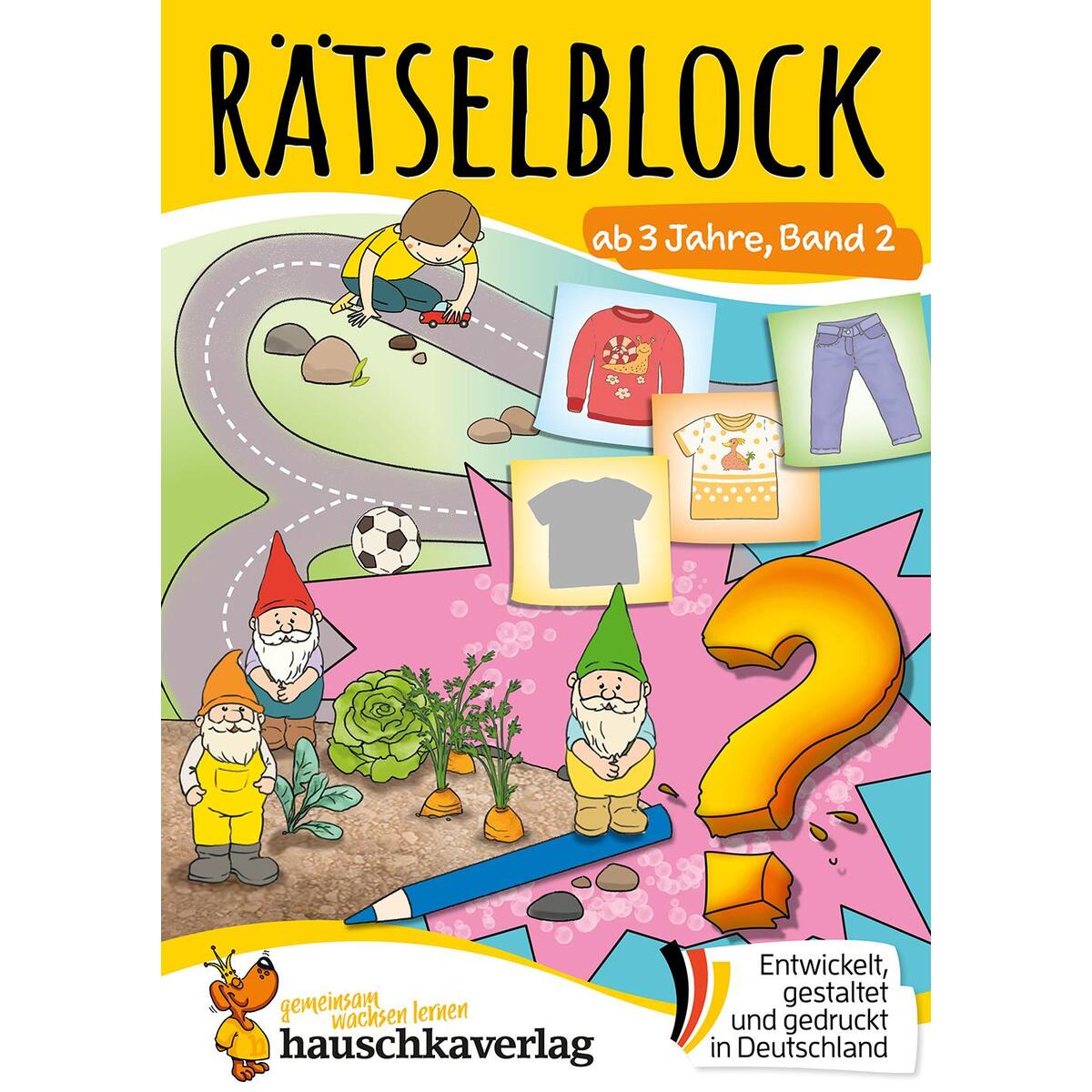 Rätselblock ab 3 Jahre, Band 2 von Hauschka Verlag GmbH