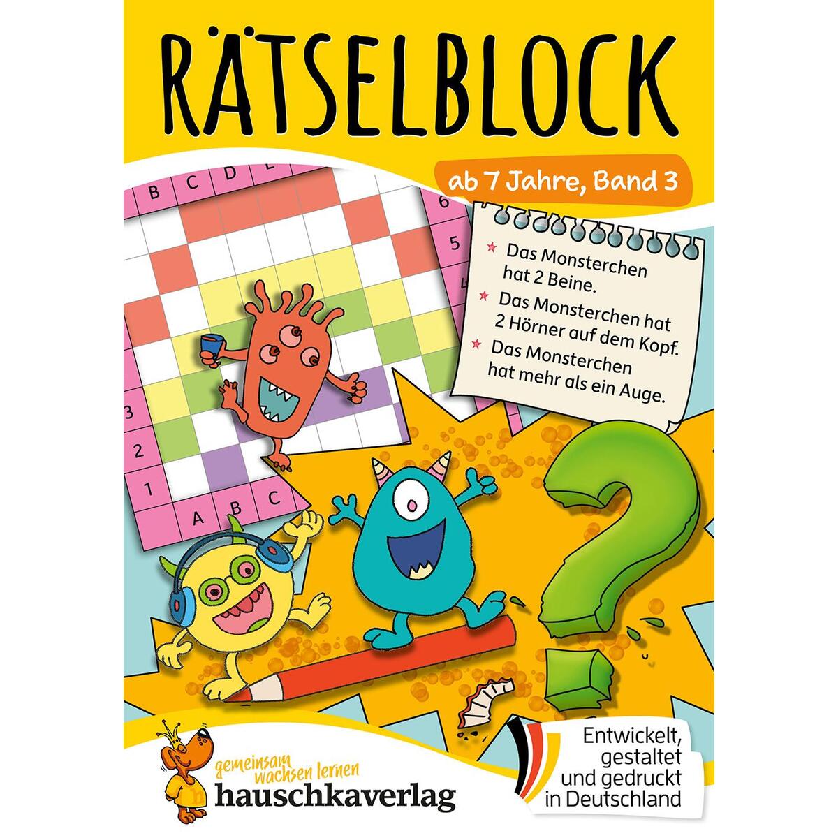 Rätselblock ab 7 Jahre, Band 3 Rätselblock ab 7 Jahre, Band 3 von Hauschka Verlag GmbH