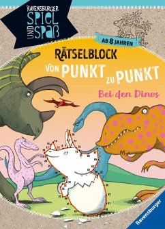 Rätselblock von Punkt zu Punkt: Bei den Dinos von Ravensburger Verlag