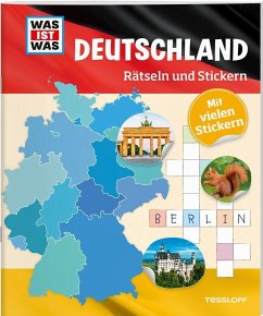 WAS IST WAS Rätseln und Stickern: Deutschland von Tessloff