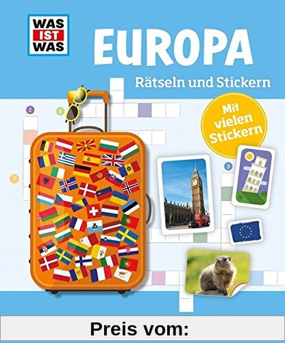 Rätseln und Stickern: Europa (WAS IST WAS - Rätselhefte)