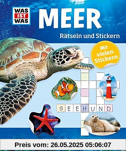 Rätseln und Stickern: Meer (WAS IST WAS - Rätselhefte)