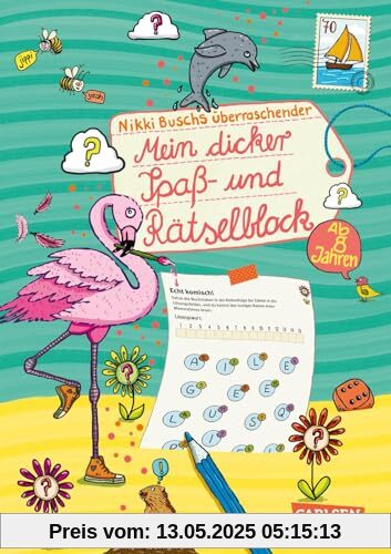 Rätselspaß Grundschule: Mein dicker Spaß- und Rätselblock: Ab 8 Jahren | Knobelspaß und abwechslungsreiche Rätsel für Freizeit und Ferien für Mädchen und Jungen Rätselspaß Grundschule: Mein dicker Spaß- und Rätselblock: Ab 8 Jahren | Knobelspaß und abwechslungsreiche Rätsel für Freizeit und Ferien für Mädchen und Jungen
