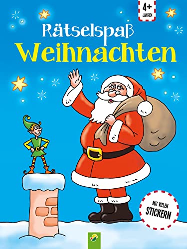 Rätselspaß Weihnachten: Mit vielen Stickern. Für Kinder ab 4 Jahren Rätselspaß Weihnachten: Mit vielen Stickern. Für Kinder ab 4 Jahren von Schwager & Steinlein Verlag GmbH