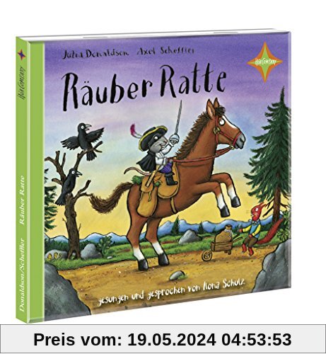 Räuber Ratte: Gesprochen und gesungen von Ilona Schulz. 1 CD, ca. 30 Min