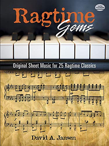 Ragtime Gems Original Sheet Music 25 Ragtime Classics (Jasen)