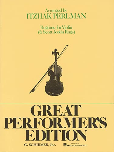Ragtime for Violin (Great Performer's Edition)