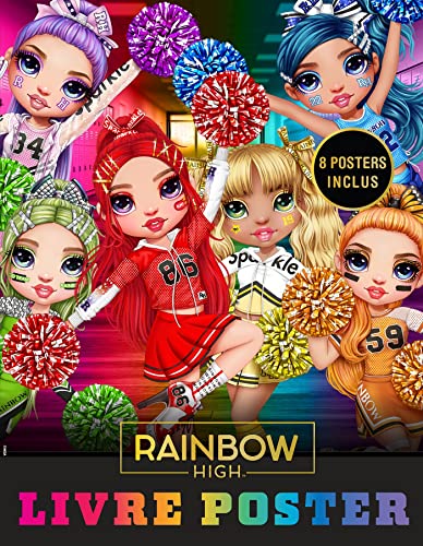 Rainbow High - Livre Poster: Avec 8 posters inclus von HACHETTE JEUN.