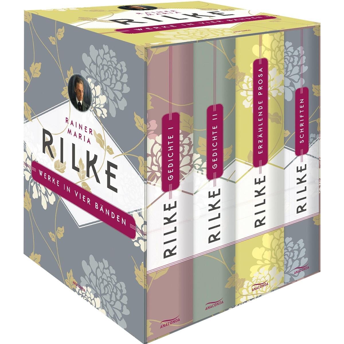 Rainer Maria Rilke, Werke in vier Bänden (Gedichte I - Gedichte II - Erzählende ... Rainer Maria Rilke, Werke in vier Bänden (Gedichte I - Gedichte II - Erzählende ... von Anaconda Verlag