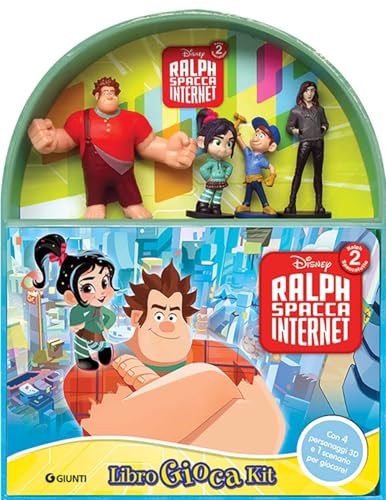 Ralph Spacca Internet. Libro gioca kit. Ediz. a colori. Con 4 personaggi 3D von Disney Libri