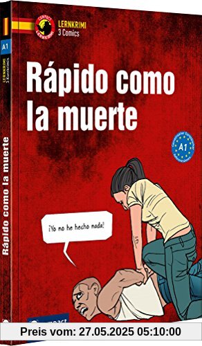 Rápido como la muerte: Spanisch A1 (Compact Lernkrimi Comics)