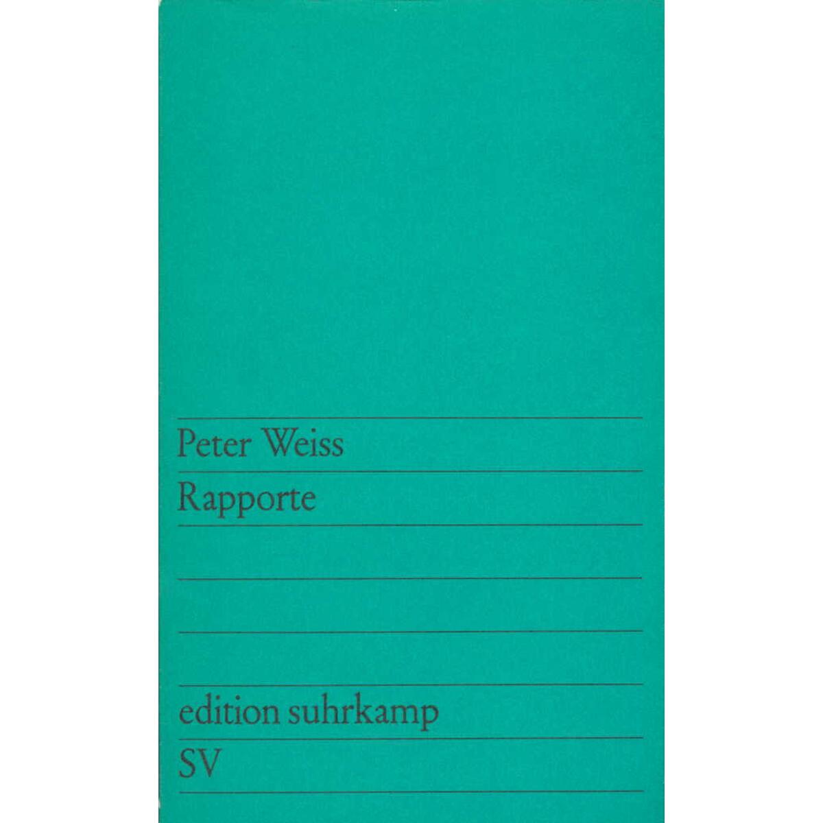 Rapporte von Suhrkamp Verlag