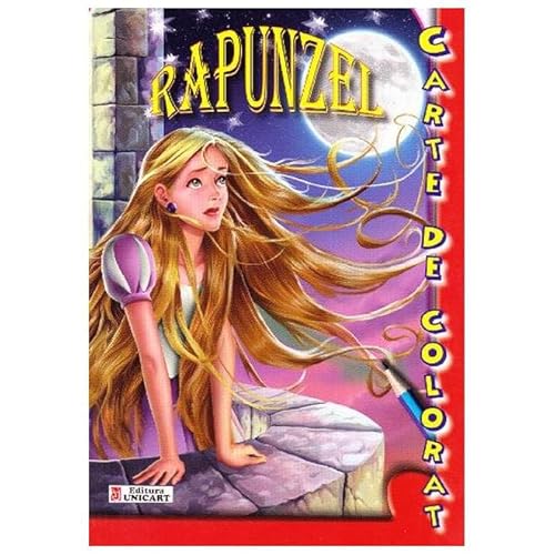 Rapunzel. Carte De Colorat Rapunzel. Carte De Colorat von Unicart