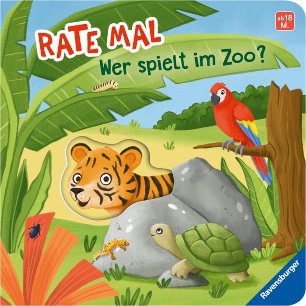 Rate mal: Wer spielt im Zoo? von Ravensburger Verlag