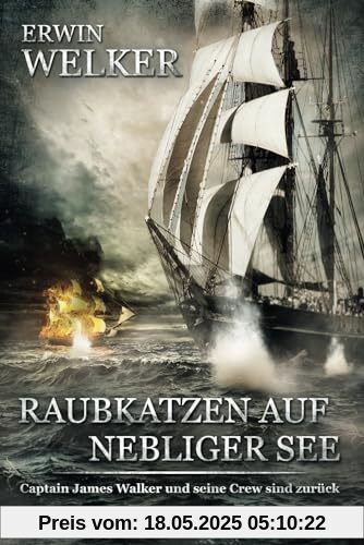 Raubkatzen auf nebliger See: Captain James Walker und seine Crew sind zurück / Historischer Roman über Seefahrer (Spannende Seefahrer-Romane)