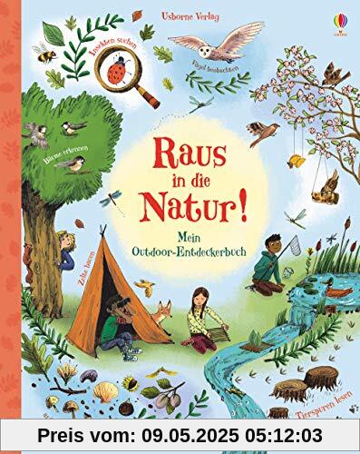 Raus in die Natur!: Mein Outdoor-Entdeckerbuch