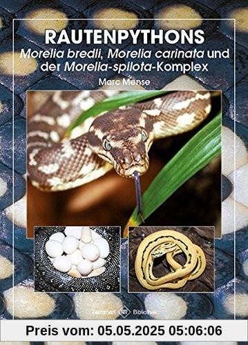 Rautenpythons: Moralia bredli, Moralia cardinata und moralia spilota-Komplex (Terrarien-Bibliothek)