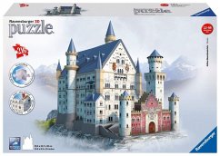 Ravensburger 12573 - Schloss Neuschwanstein, 216 Teile 3D Puzzle - Bauwerke von Ravensburger Verlag