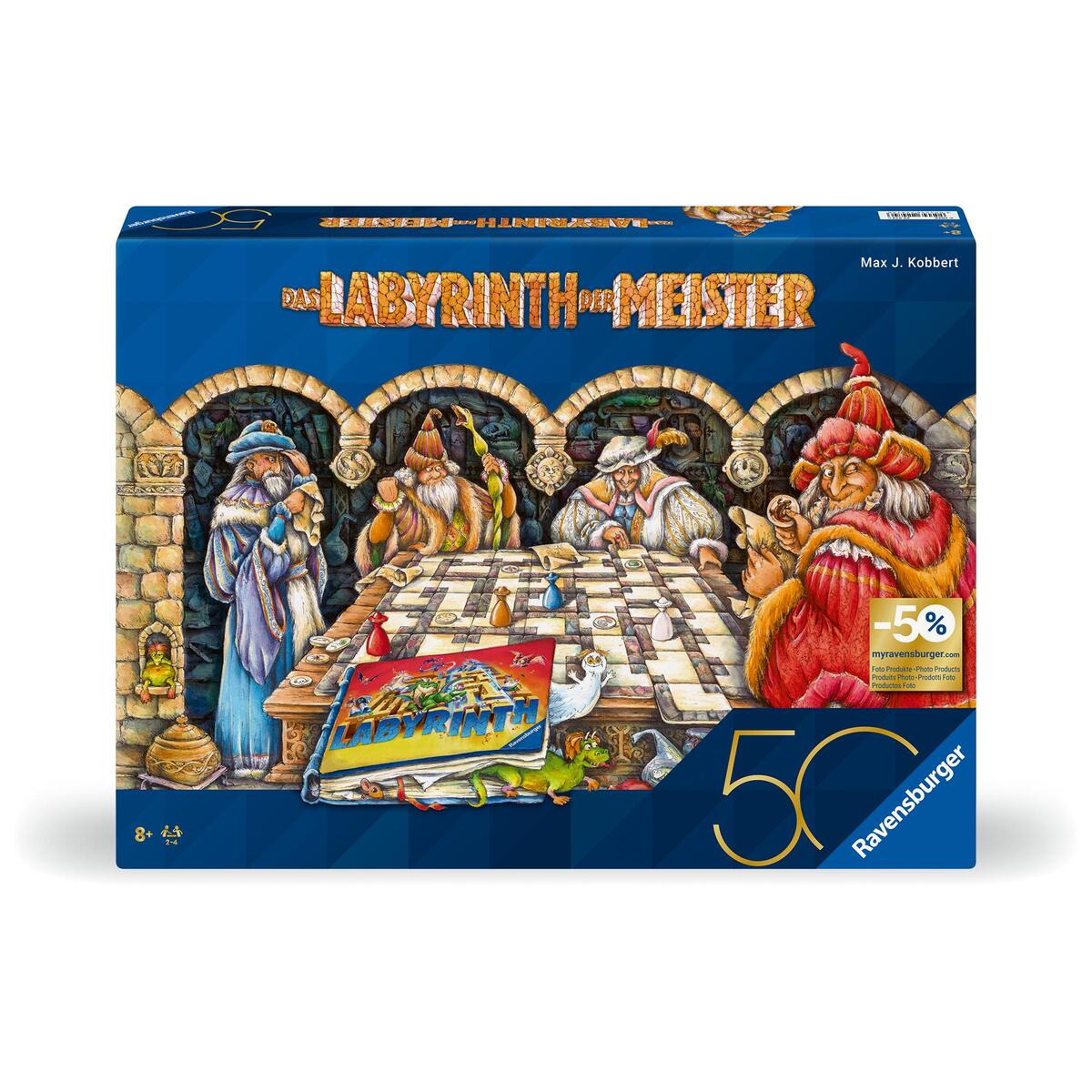 Labyrinth der Meister - Gesellschaftsspiel & Brettspiel ab 8 Jahre von Ravensburger Spieleverlag