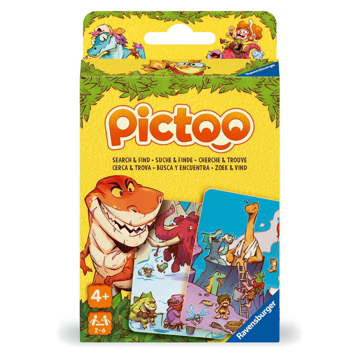 Pictoo Dino-Welt - Kartenspiel ab 4 Jahre Pictoo Dino-Welt - Kartenspiel ab 4 Jahre von Ravensburger Spieleverlag