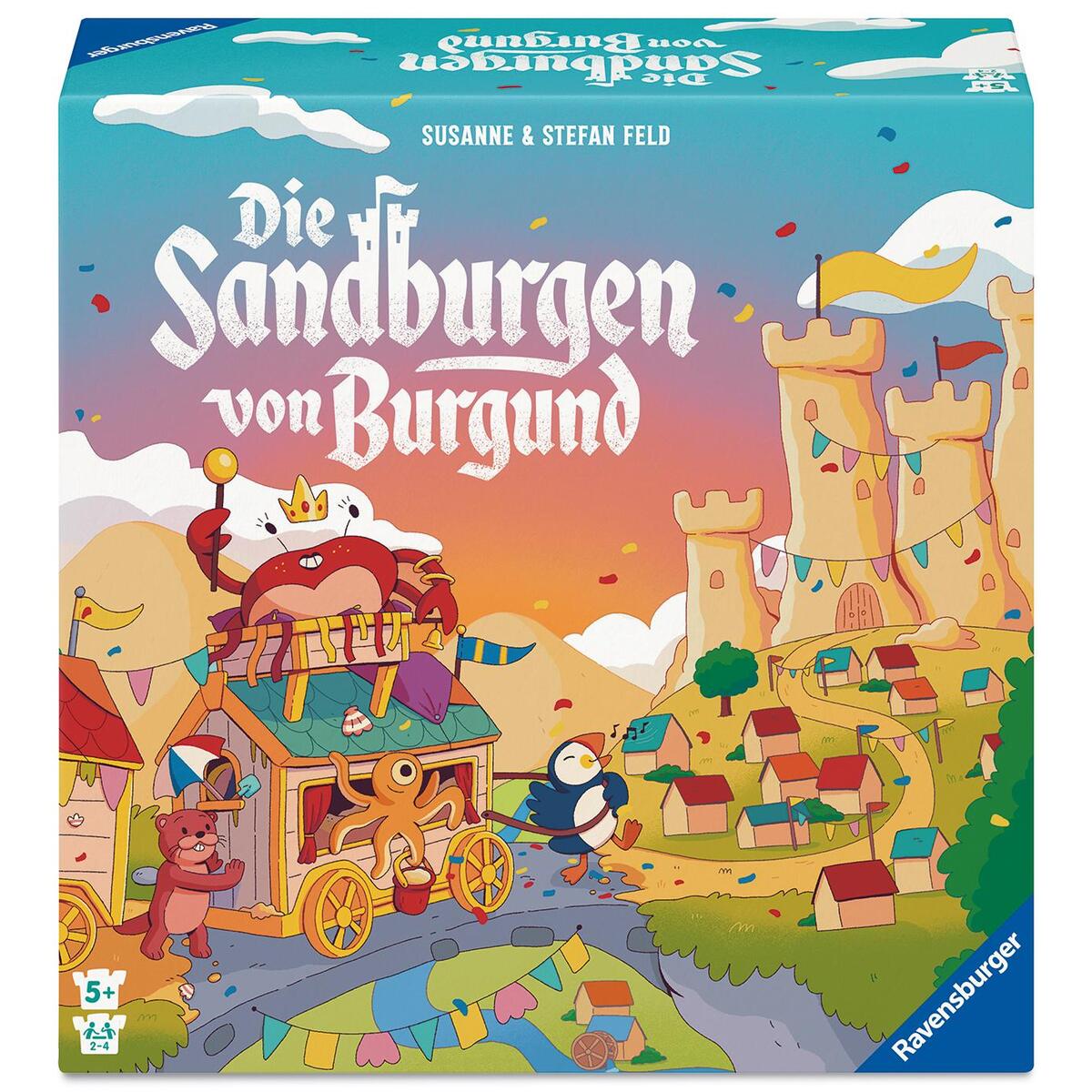 Die Sandburgen von Burgund - Kinderspiel ab 5 Jahre von Ravensburger Spieleverlag