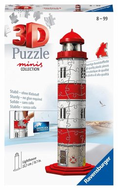 Ravensburger 11273 - Mini Leuchtturm, 3D-Puzzle, 54 Teile von Ravensburger Verlag