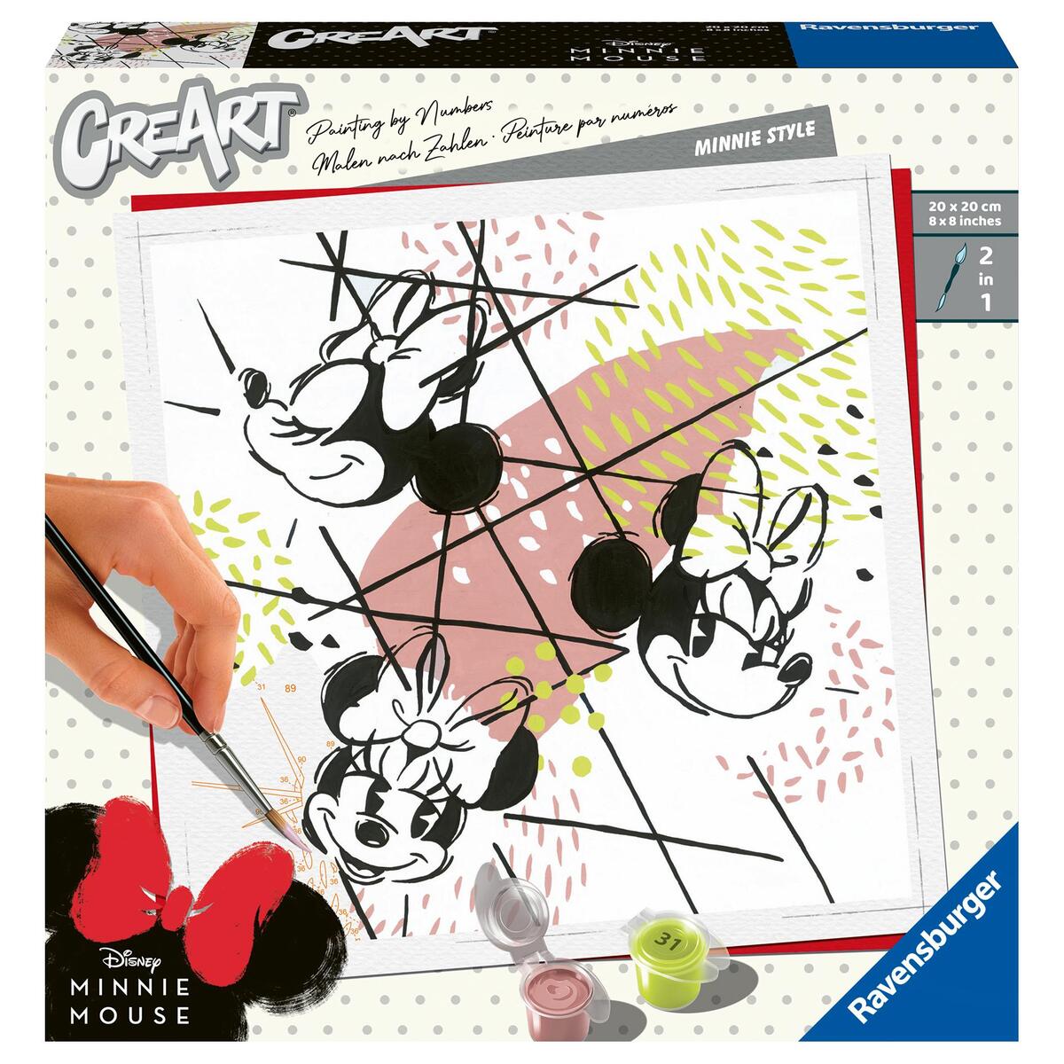 CreArt Adults Trend Disney Micky Maus - Minnie Style CreArt Adults Trend Disney Micky Maus - Minnie Style von Ravensburger Spieleverlag