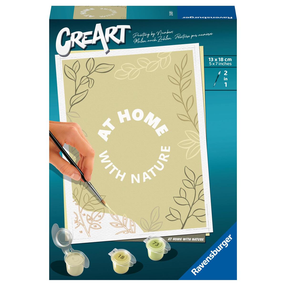 Ravensburger CreArt - Malen nach Zahlen 23609 - At home with Nature - ab 12 Jahr... Ravensburger CreArt - Malen nach Zahlen 23609 - At home with Nature - ab 12 Jahr... von Ravensburger Spieleverlag