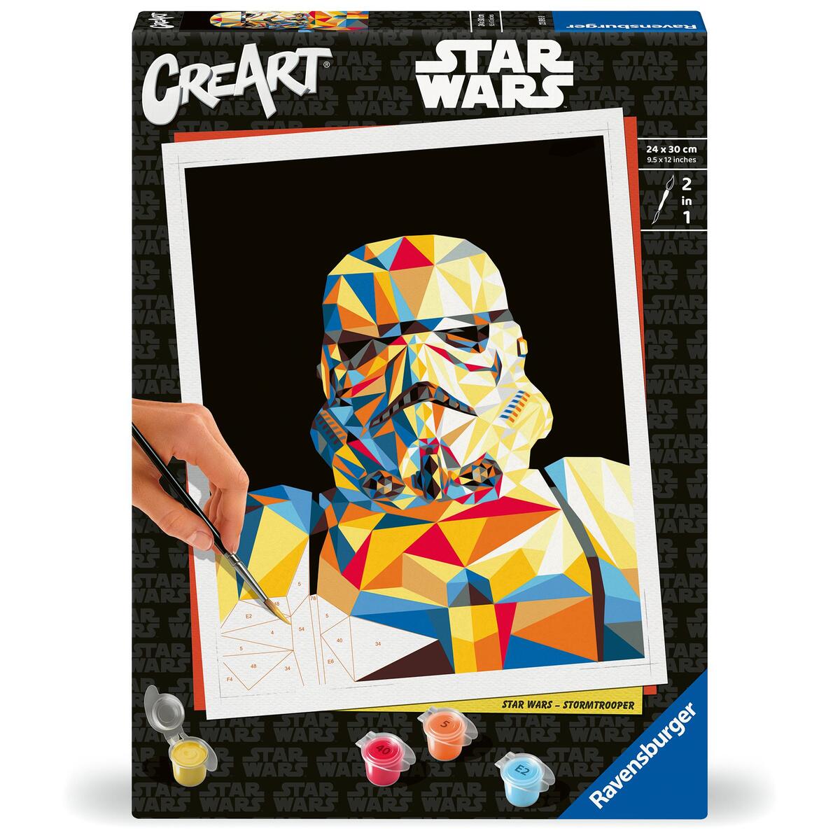 Ravensburger CreArt - Malen nach Zahlen 23895 - Star Wars - Stormtrooper - ab 12... Ravensburger CreArt - Malen nach Zahlen 23895 - Star Wars - Stormtrooper - ab 12... von Ravensburger Spieleverlag
