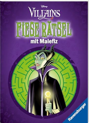 Ravensburger Disney Villains: Fiese Rätsel mit Maleficent - Knifflige Rätsel für kluge Köpfe ab 9 Jahren
