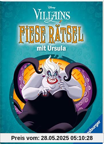 Ravensburger Disney Villains: Fiese Rätsel mit Ursula - Knifflige Rätsel für kluge Köpfe ab 9 Jahren Ravensburger Disney Villains: Fiese Rätsel mit Ursula - Knifflige Rätsel für kluge Köpfe ab 9 Jahren