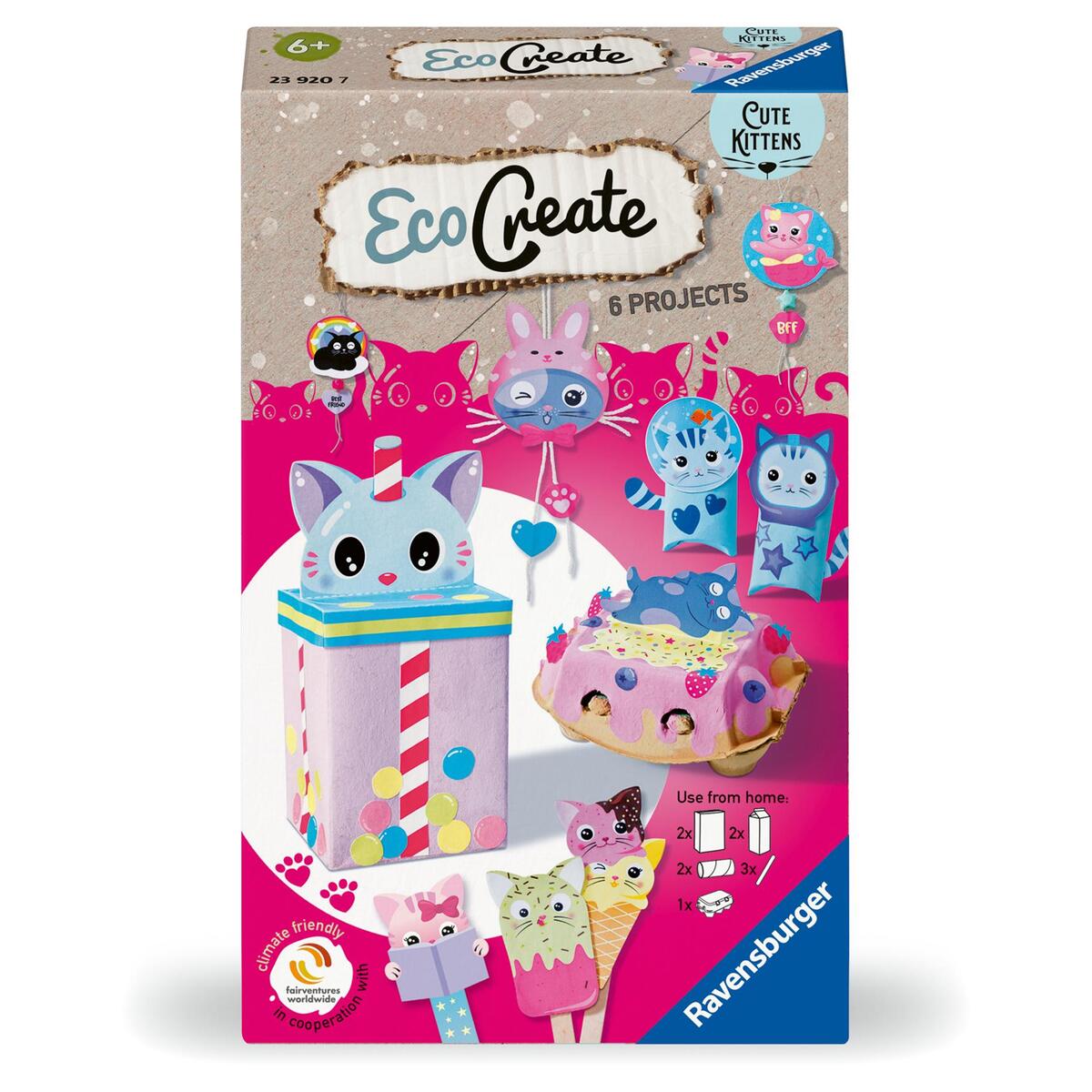 EcoCreate Mini - Niedliche Kätzchen von Ravensburger Spieleverlag