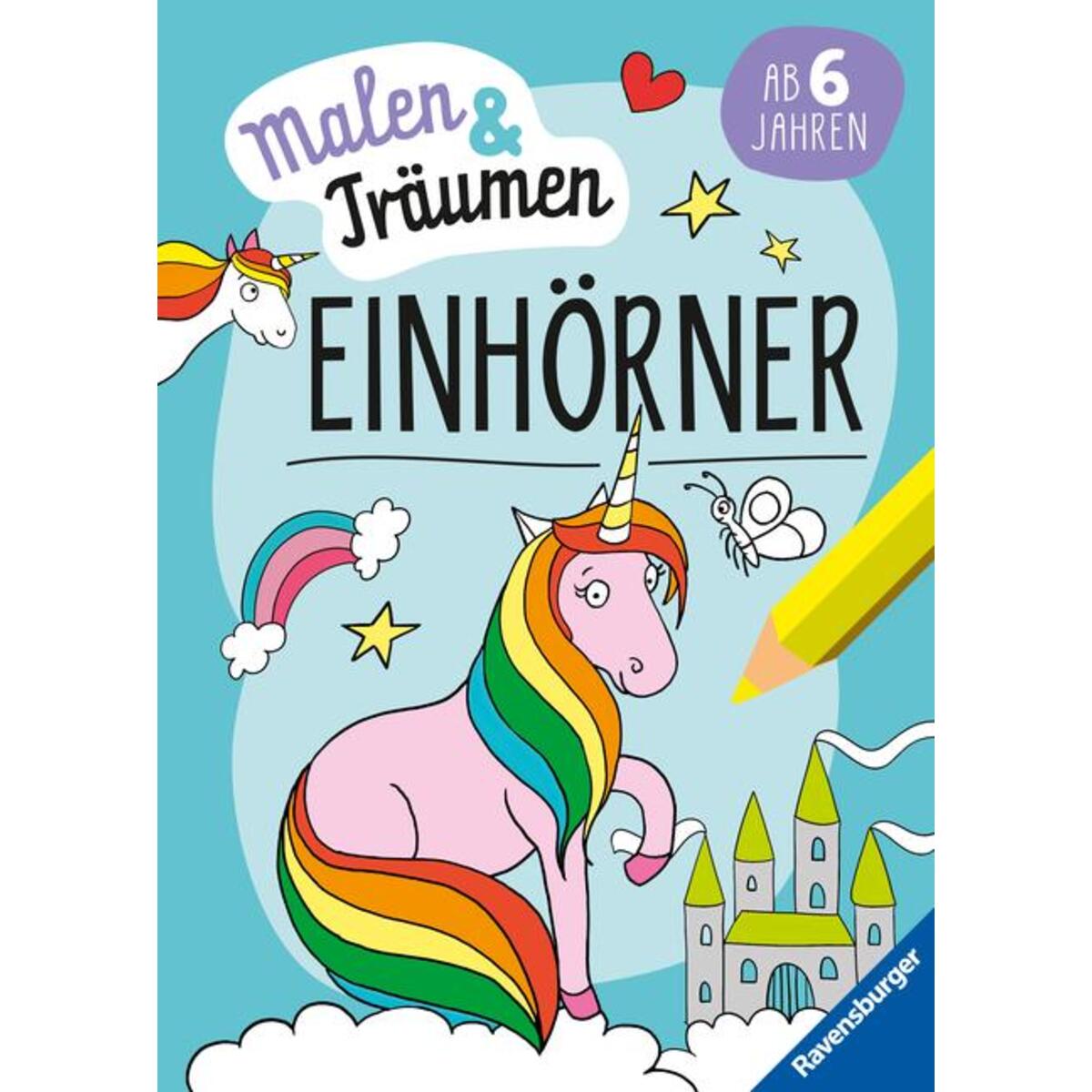 Ravensburger Einhörner - malen und träumen - 24 Ausmalbilder für Kinder ab 6 Jah... Ravensburger Einhörner - malen und träumen - 24 Ausmalbilder für Kinder ab 6 Jah... von Ravensburger Verlag