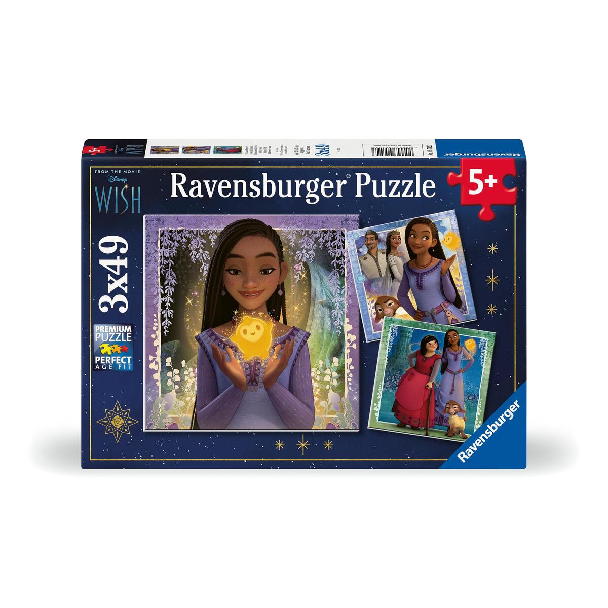 Ravensburger Kinderpuzzle 05702 - Disney Wish - 3x49 Teile Disney Wish Puzzle fü... Ravensburger Kinderpuzzle 05702 - Disney Wish - 3x49 Teile Disney Wish Puzzle fü... von Ravensburger Spieleverlag