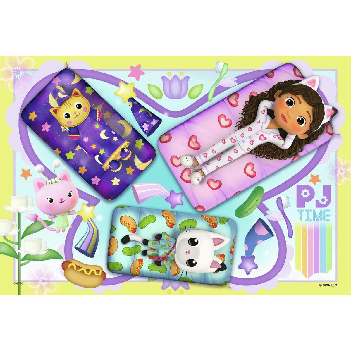Ravensburger Kinderpuzzle 05709 - Pyjamaparty - 2x12 Teile Gabby&#039;s Dollhouse Puz... von Ravensburger Spieleverlag