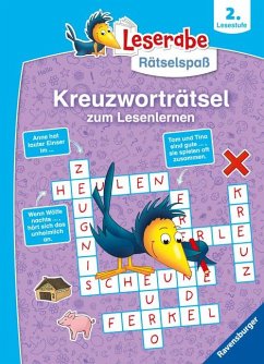 Ravensburger Leserabe Rätselspaß - Kreuzworträtsel zum Lesenlernen - 2. Lesestufe von Ravensburger Verlag